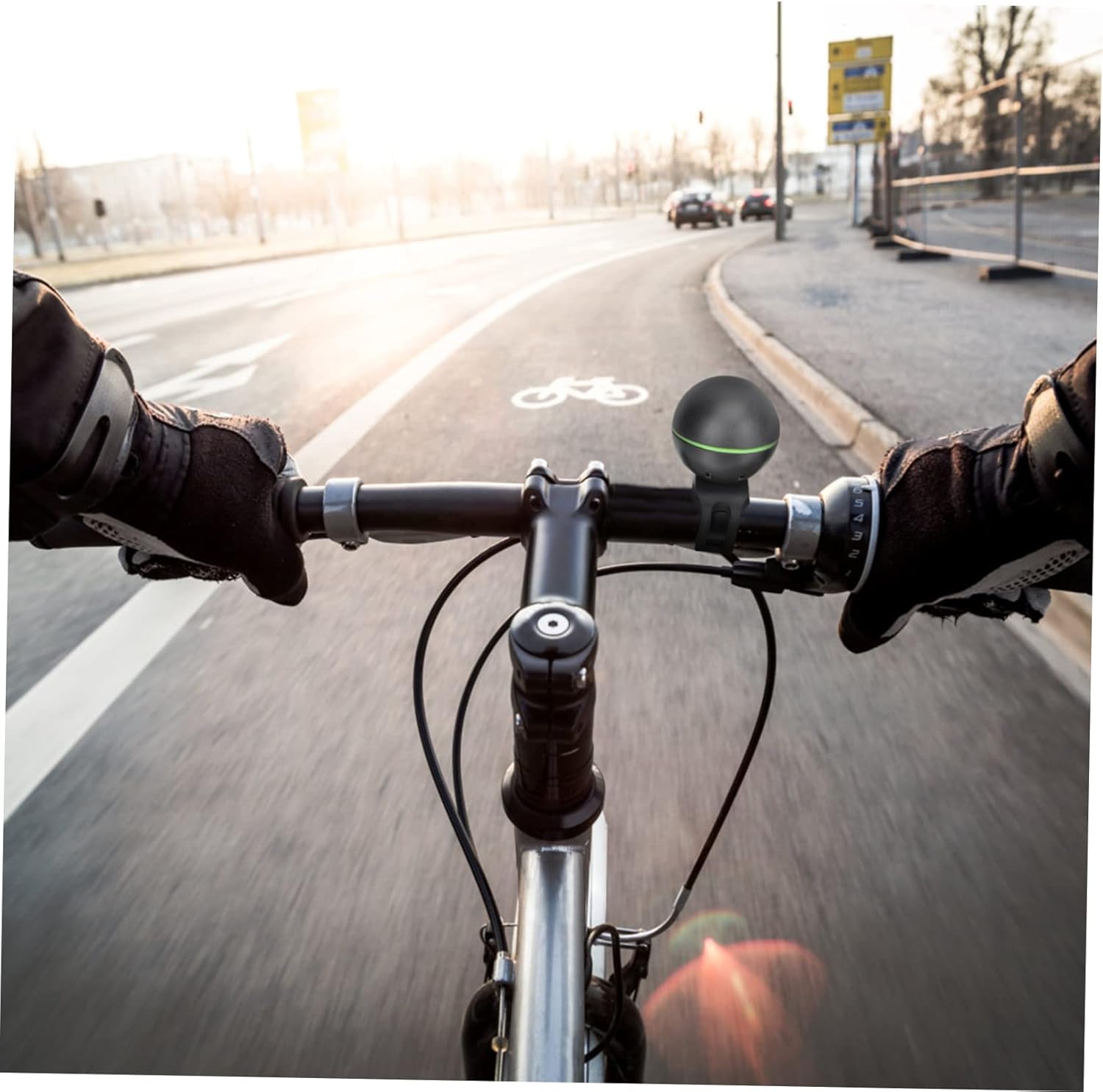 SUPVOX 5pcs Electronic Bike Bell Bell for Mountain and Road Easy Installation Crisp Sound Horn for Boys and Girls and Adults