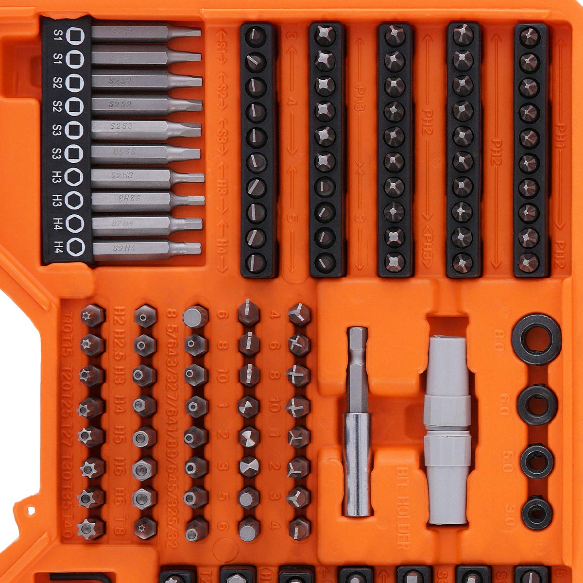 WellCut HSS Bohrer & Schraubendreher Set – 230 Teile In Kunststoffkoffer, Aus Chrom-Vanadium-Stahl