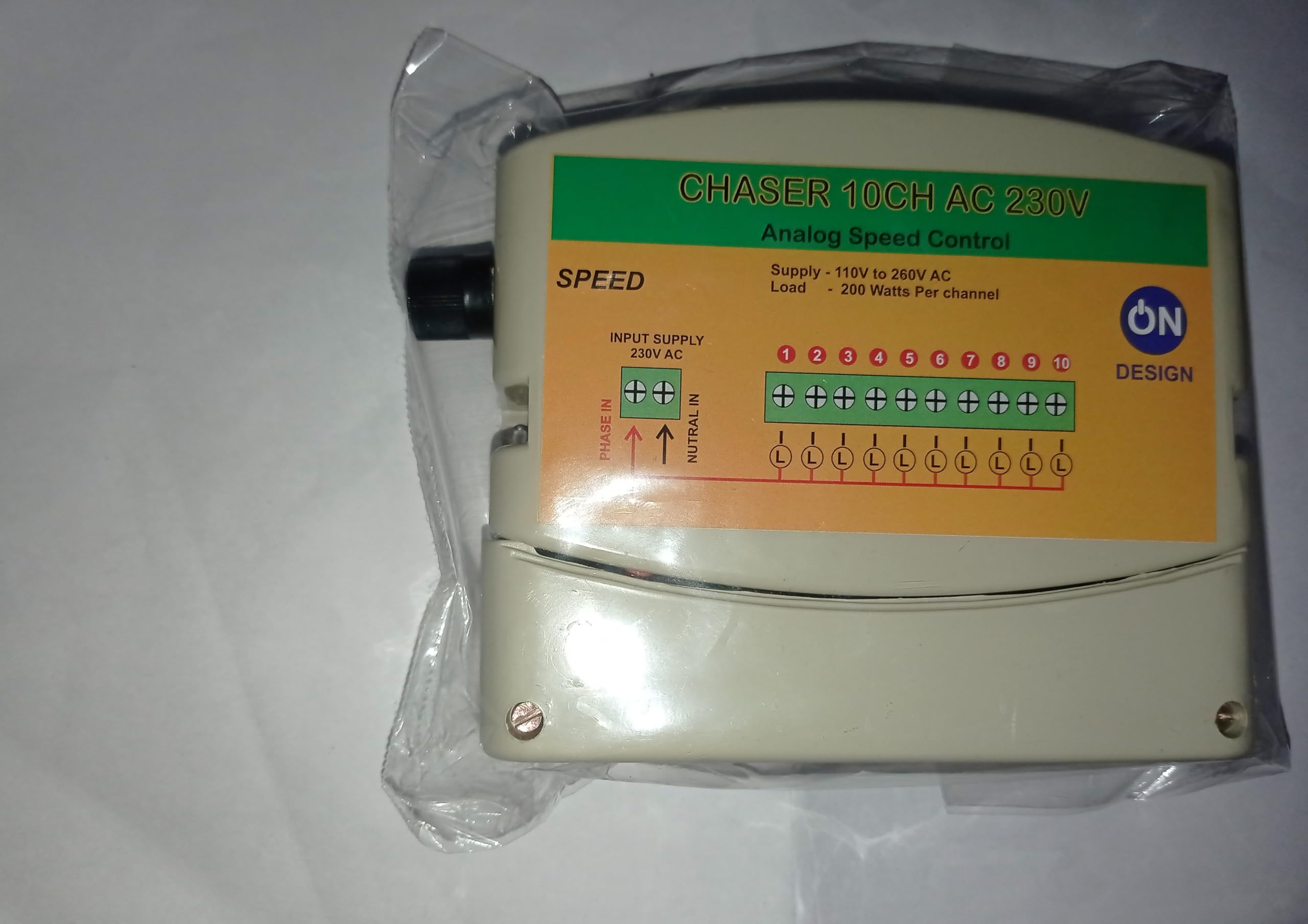 10 Channel chaser AC 230V 200 Watts-image-24