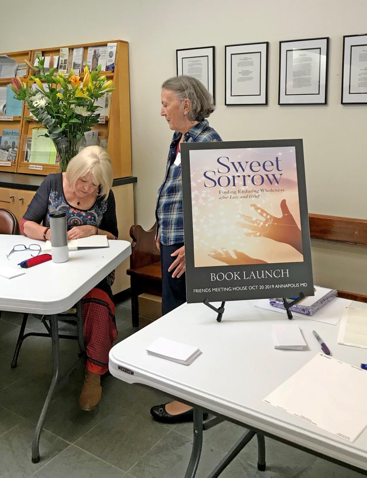 Sometimes grief sneaks up behind you, sometimes, it's right in front of you...