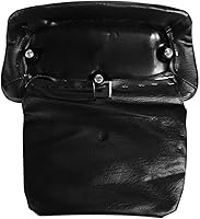 Vista 3 de TCMT Pestillos negros picados para motocicleta, maletero con respaldo compatible con Harley Davidson 2014-2025 Touring CVO Road King Road Glide