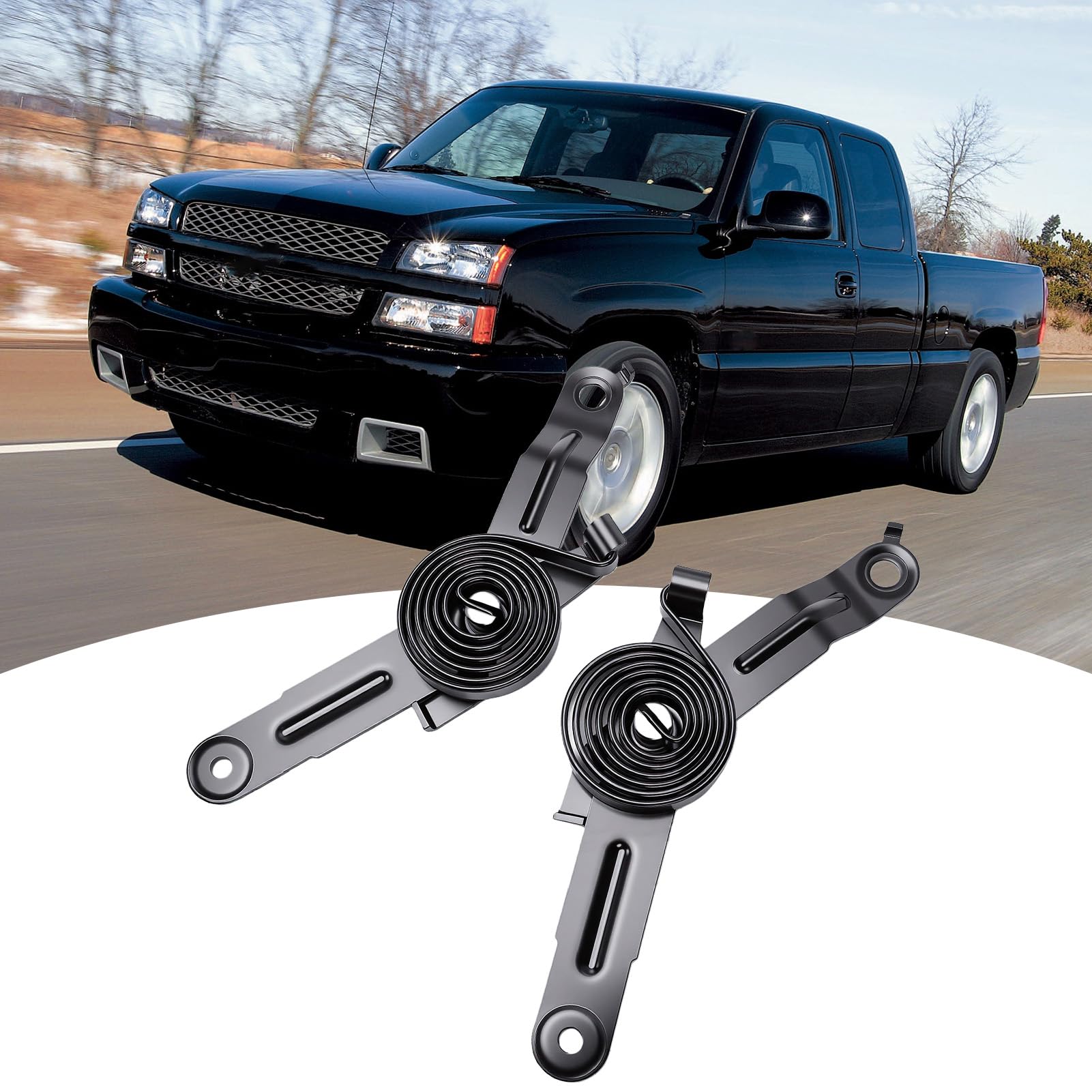 Zestaw Zawiasów Maski Trwały Zamiennik dla Chevy Silverado 1999-2006