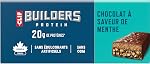 CLIF BUILDERS Protein Bars, Chocolate Mint Flavour, 20g of Protein, Prepared in Canada, Gluten Free, No Artificial Sweeteners, 68 g (Pack of 12), Prepared in Canada