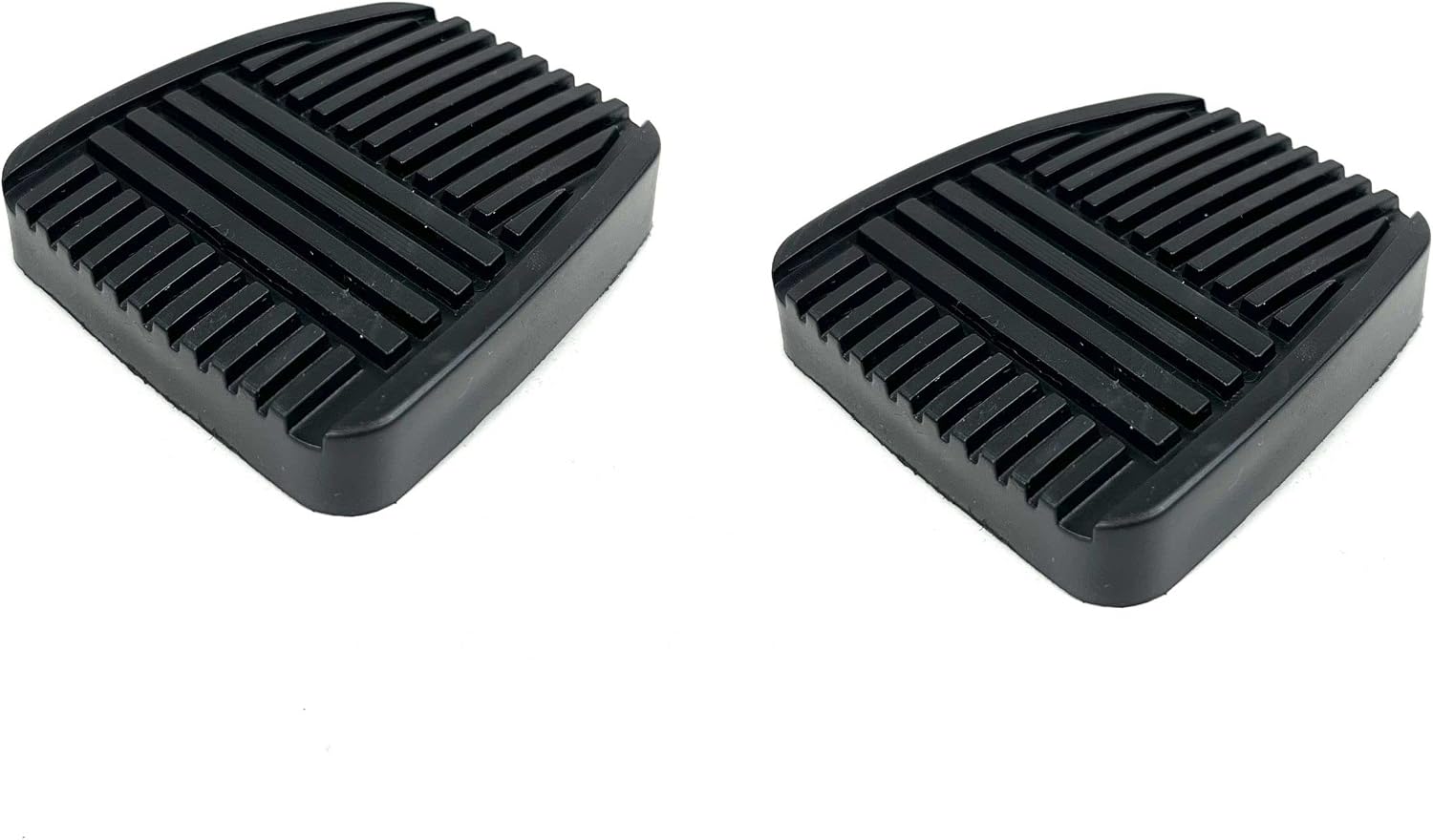 APDTY 158853 Brake & Clutch Pedal Replacement Rubber Pad Set