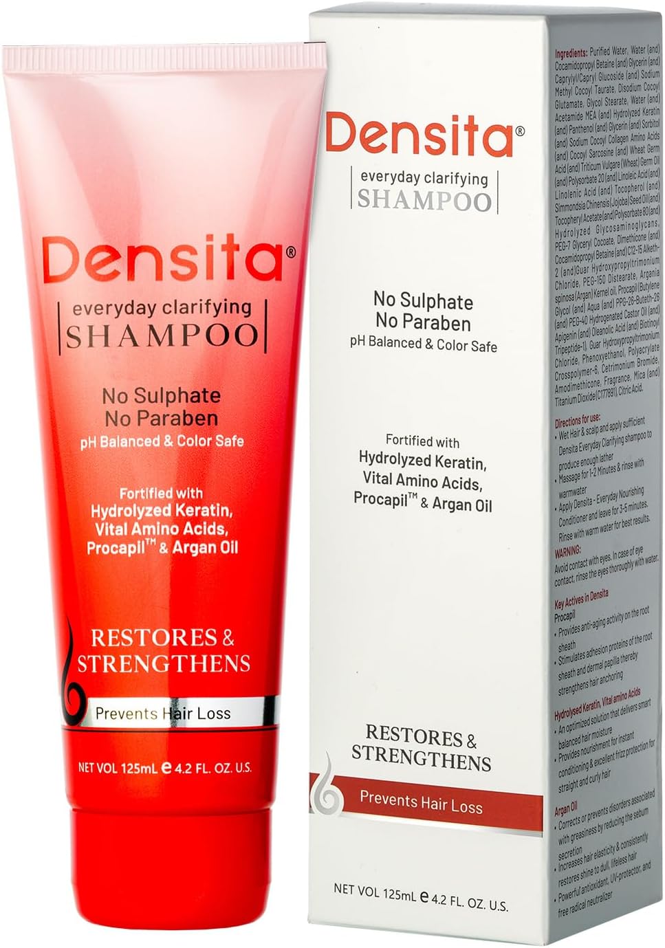 Densita Everyday Clarifying Shampoo-125ml