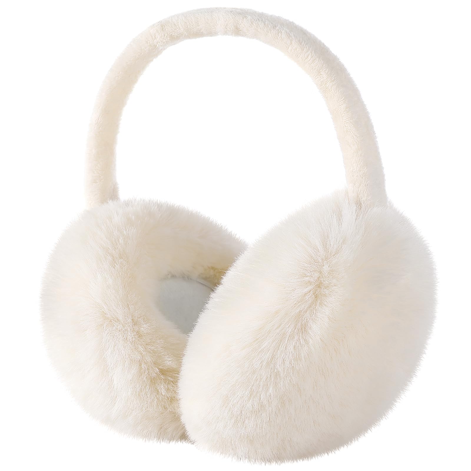 Nimalpal Adjustable Foldable Earmuffs - Warm Ear Muffs for Women & Men, Winter Outdoor