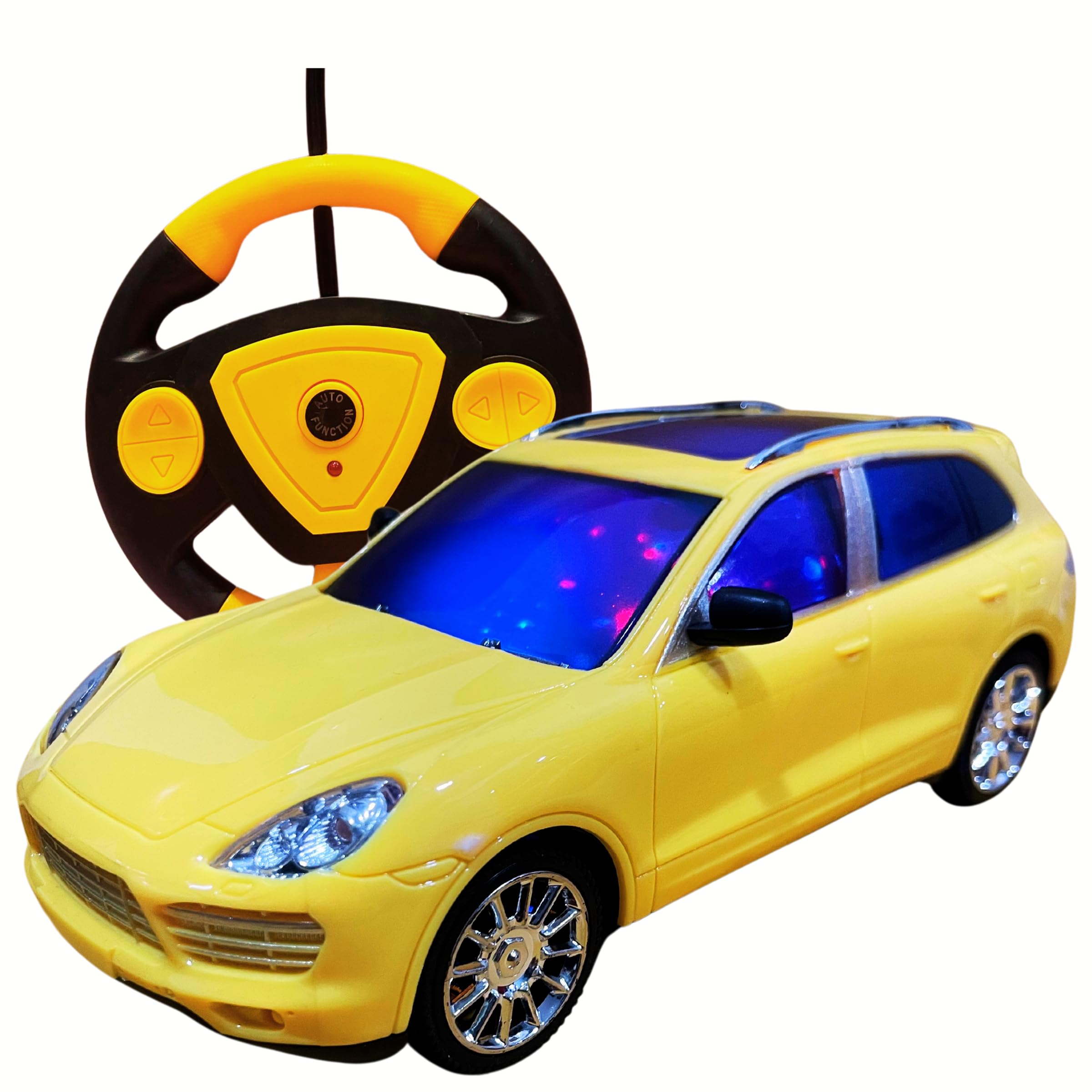 KIDSWAY Plastic Super Sports CAR RC CAR Rechargeable HIGH-Speed and Remote Controlled Drift RC CAR with Light (Yellow Small Size) (B0C8FSQ6B6) Amazon Price History, Amazon Price Tracker