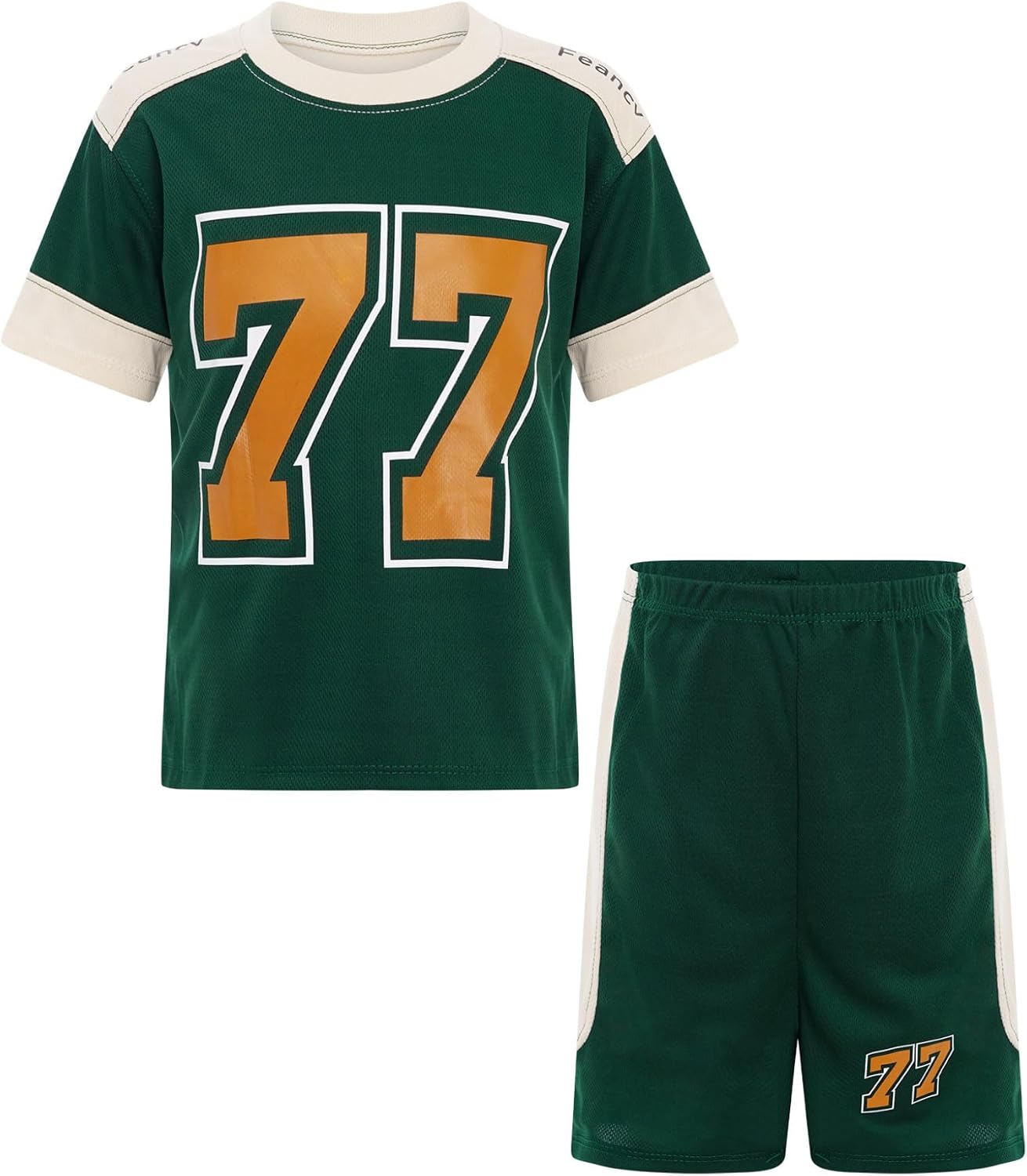 TTAO Boys Football Goalkeeper Shirts and Shorts Set Soccer Jersey Outfits Football Sports Training Uniform