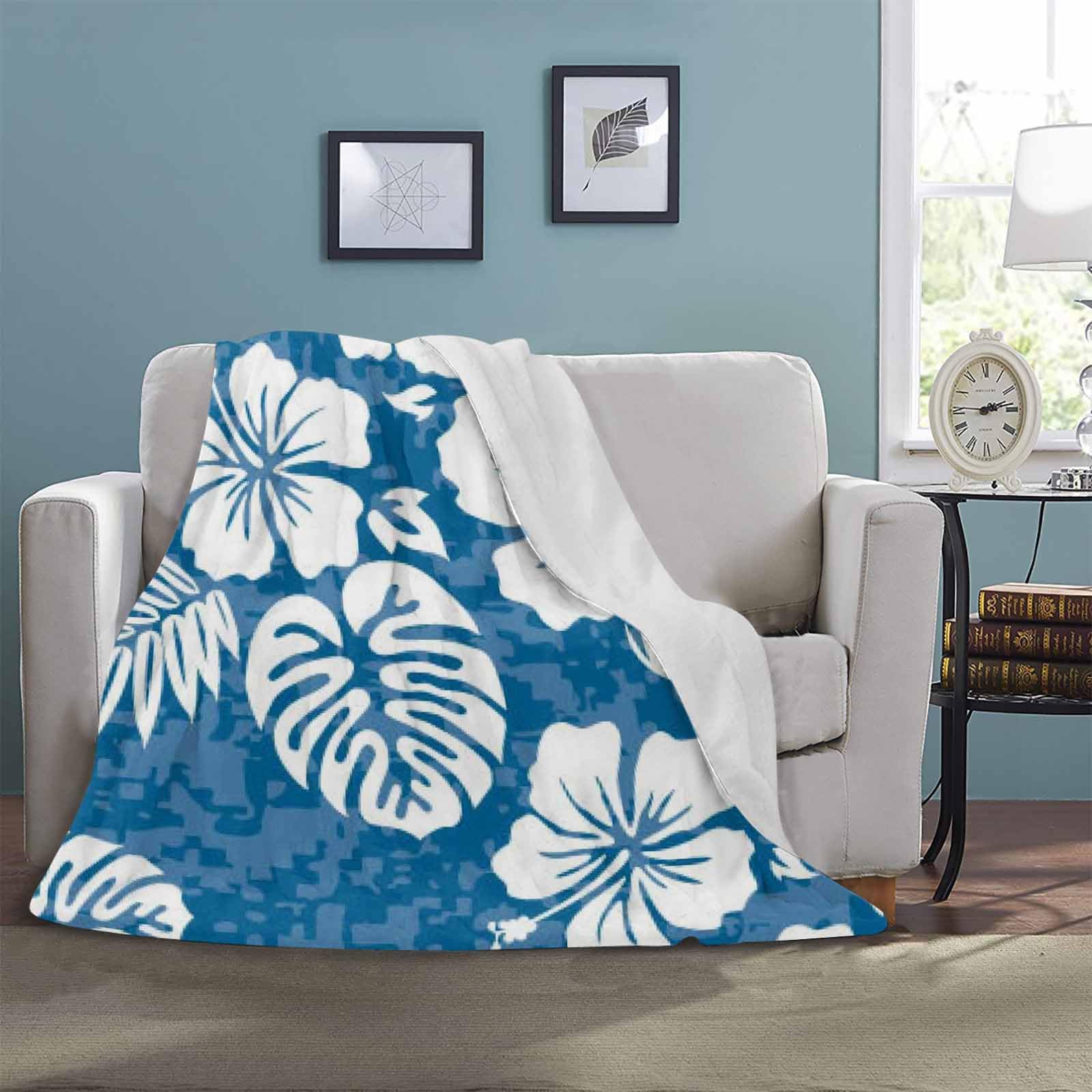 Amazon.com: InterestPrint A-loha Hawaii Lightweight Thermal Blanket  Cozy-Soft Travel Blanket Fleece Throw Blanket for Couch Cool 80x70inch :  Home u0026 Kitchen