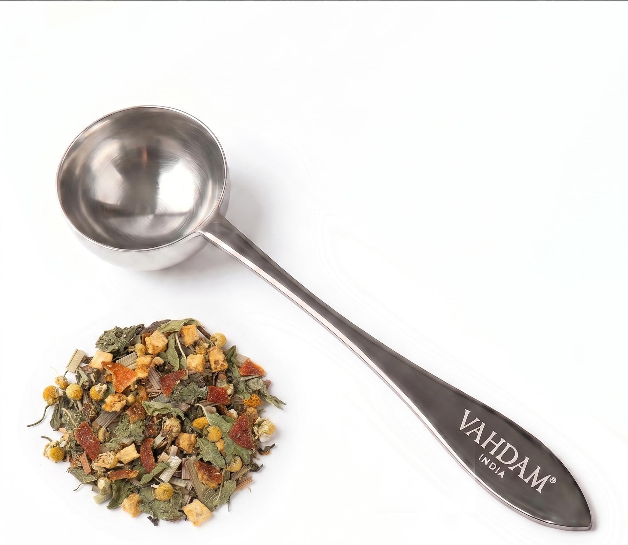 Perfect Serve Loose Leaf Tea Spoon | Premium Stainless Steel Tea Scoop | Perfect Measuring Teaspoons to Brew 1 Cup of Loose Leaf Tea & Matcha | Stirring Tea Spoons