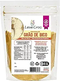 Farinha sem glúten de Grão de bico Leve Croc 200g