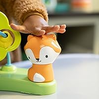 Vista 20 de Ingenuity Centro de hitos 6 en 1, gimnasio de juegos, tapete plegable, música y sonidos de la naturaleza, luces, puente de actividad, mesa, casa