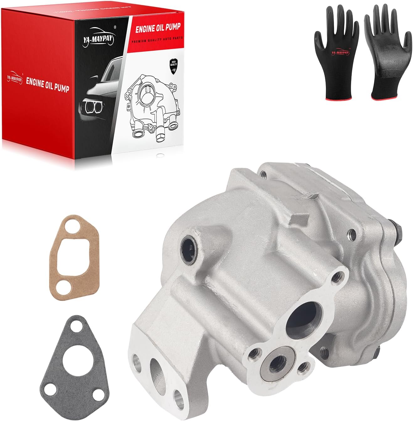 M128 Engine Oil Pump Compatible with 1991-2010 Ford Explorer, 2005-2010 Ford Mustang, 1990-2011 Ford Ranger, 1991-2009 Mazda B4000, 1998-2010 Mercury Mountaineer，V6 4.0L XL2Z6600AA
