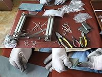 Vista 9 de Alfileres de clip para el cabello celta, pasadores de metal con palo, para mujer, regalos de Navidad