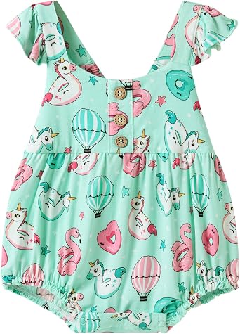 Baby Girl Camisole Bodysuit Infant Toddlers Girls Snap One Piece Bodysuits Cute Outfit Summer Jumpsuit