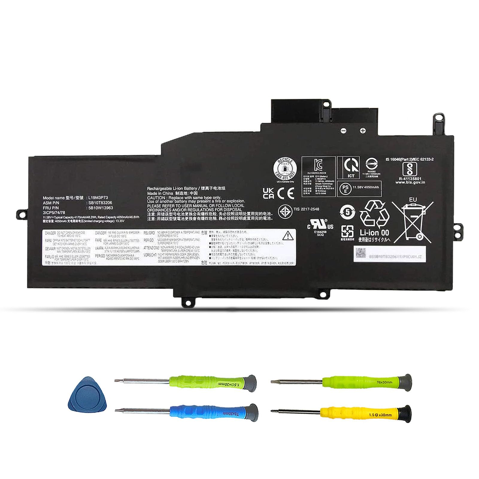 Amazon.com: BOWEIRUI L19M3P73 L19C3P71 Battery Compatible with