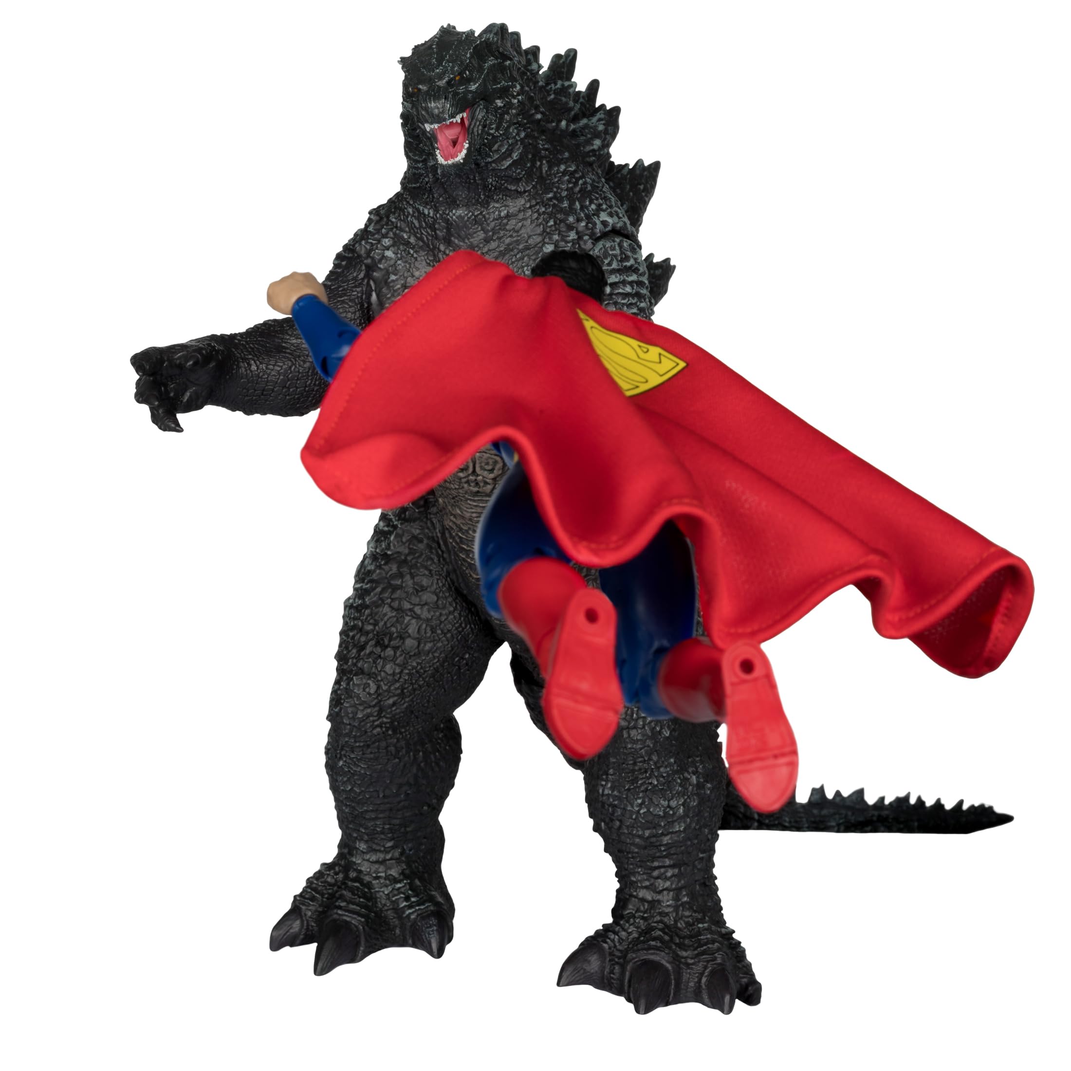 McFarlane DC Justice League Monsterverse DC Multiverse Actionfiguren 2er-Pack Superman Vs. Godzilla 30 cm | DC Multiverse Justice League vs. Godzilla vs. Kong Actionfigur, 17,8 cm, 2er-Pack – Superman vs. Godzilla