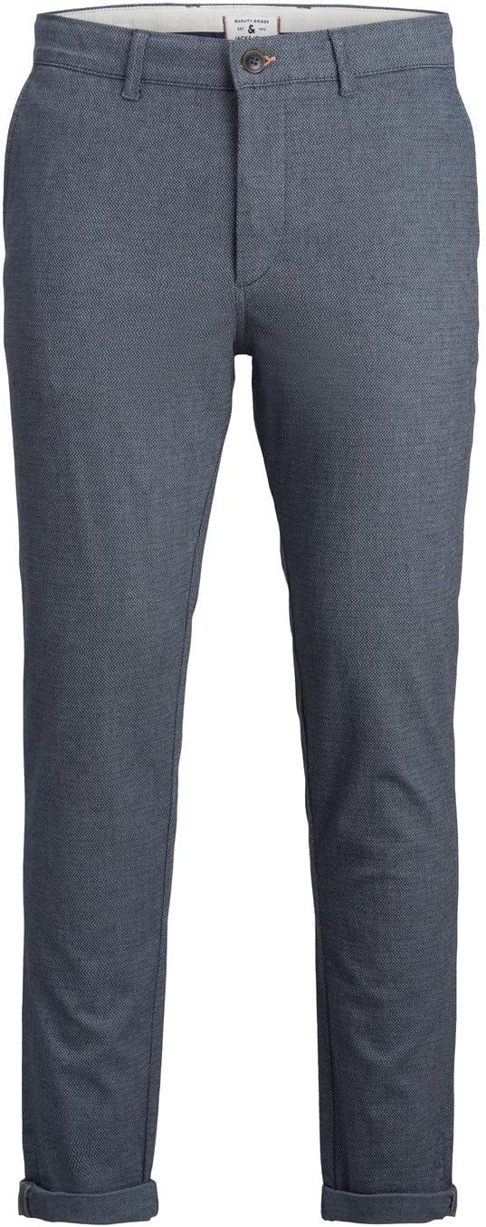 JACK & JONES Men's Faded Denim Chinos (pack of 1)