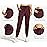 Libin Women\'s Cargo Joggers Lightweight Quick Dry Hiking Pants Athletic Lounge Casual Travel, Wine Red M