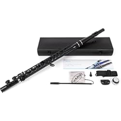 Flauta Travesera Corta Nuvo N230SFBK flauta estudiantil 2" negro