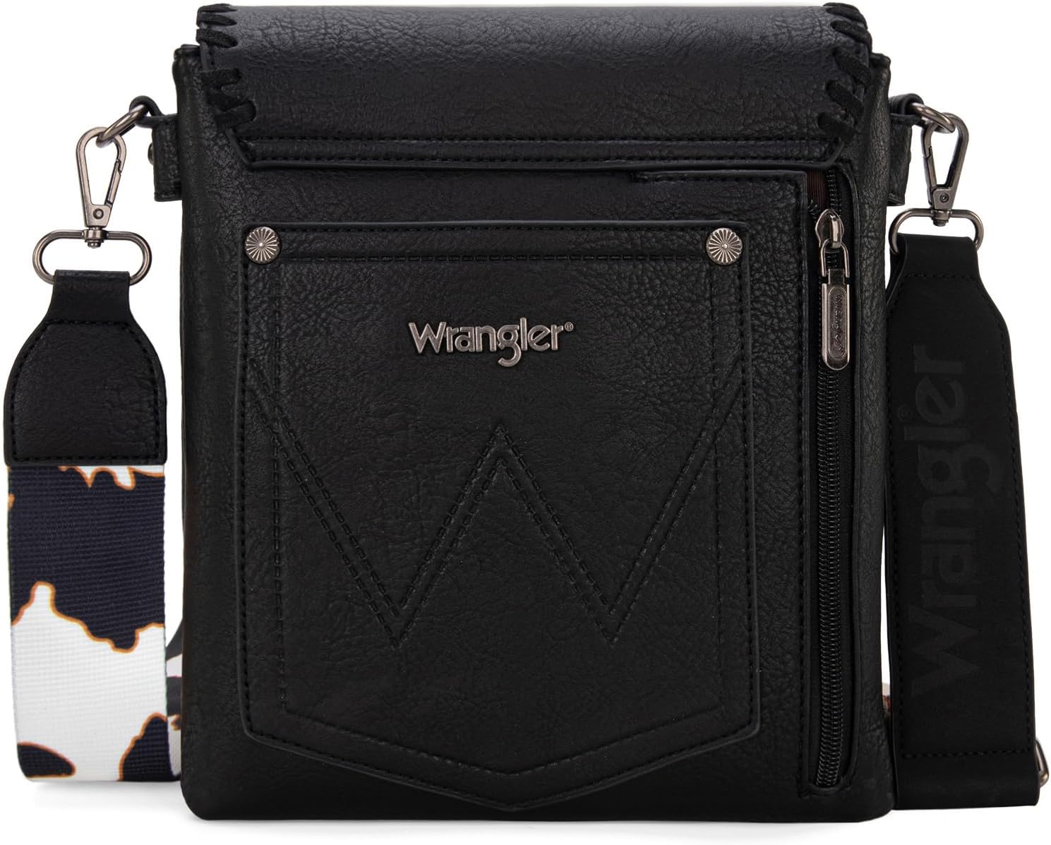 Wrangler Crossbody Bags for Women Vintage Hand Woven Shoulder Purse - Image 6