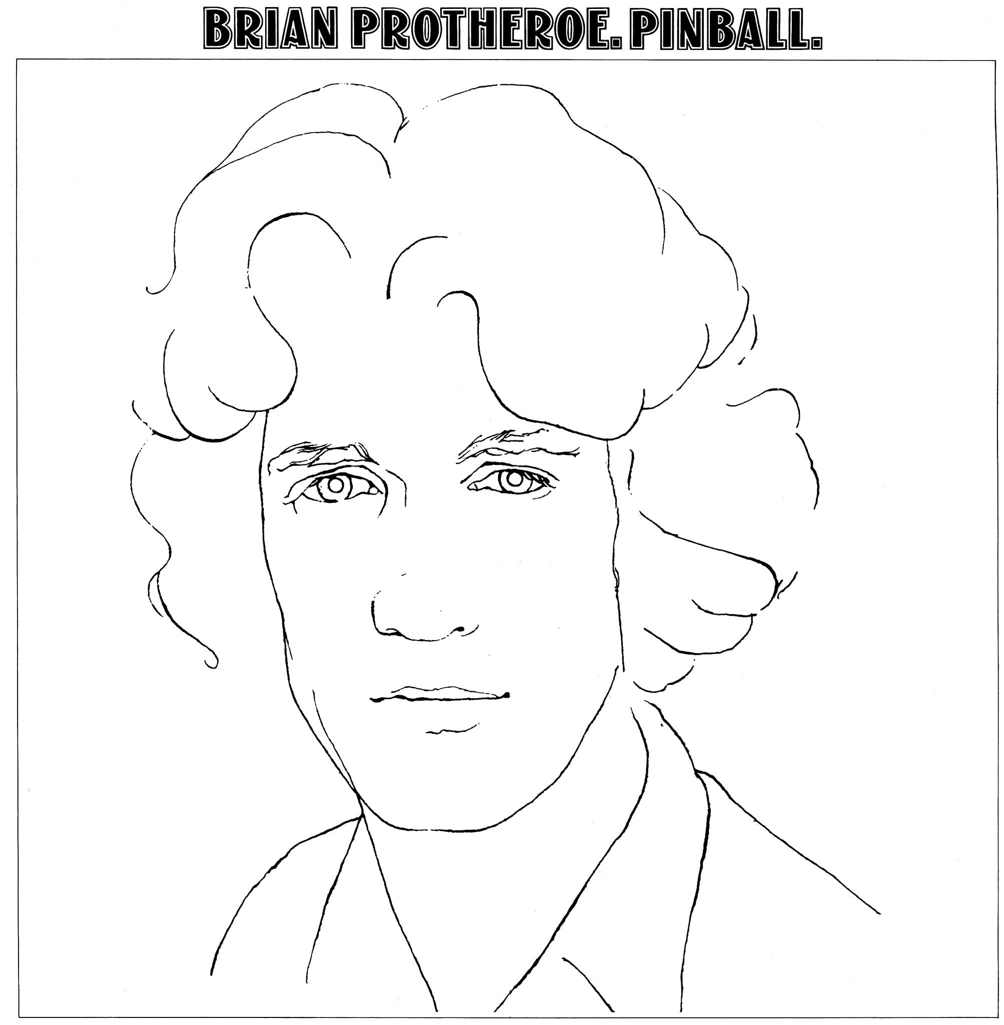Brian Protheroe - Pinball (Chrysalis Red Series) Vinyl 12"" Album