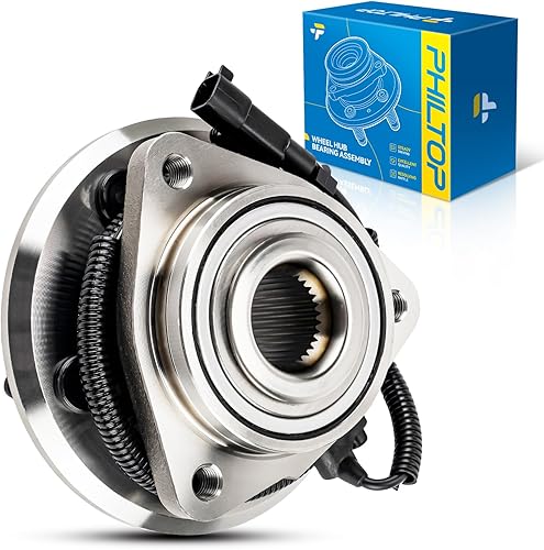 Miniatura 28 de PHILTOP 513294 Conjunto de cubo de rodamiento de rueda delantera 5 lengüetas para Nissan Altima 2007 2008 2009 2010 2011 2012 Conjunto de cojinete