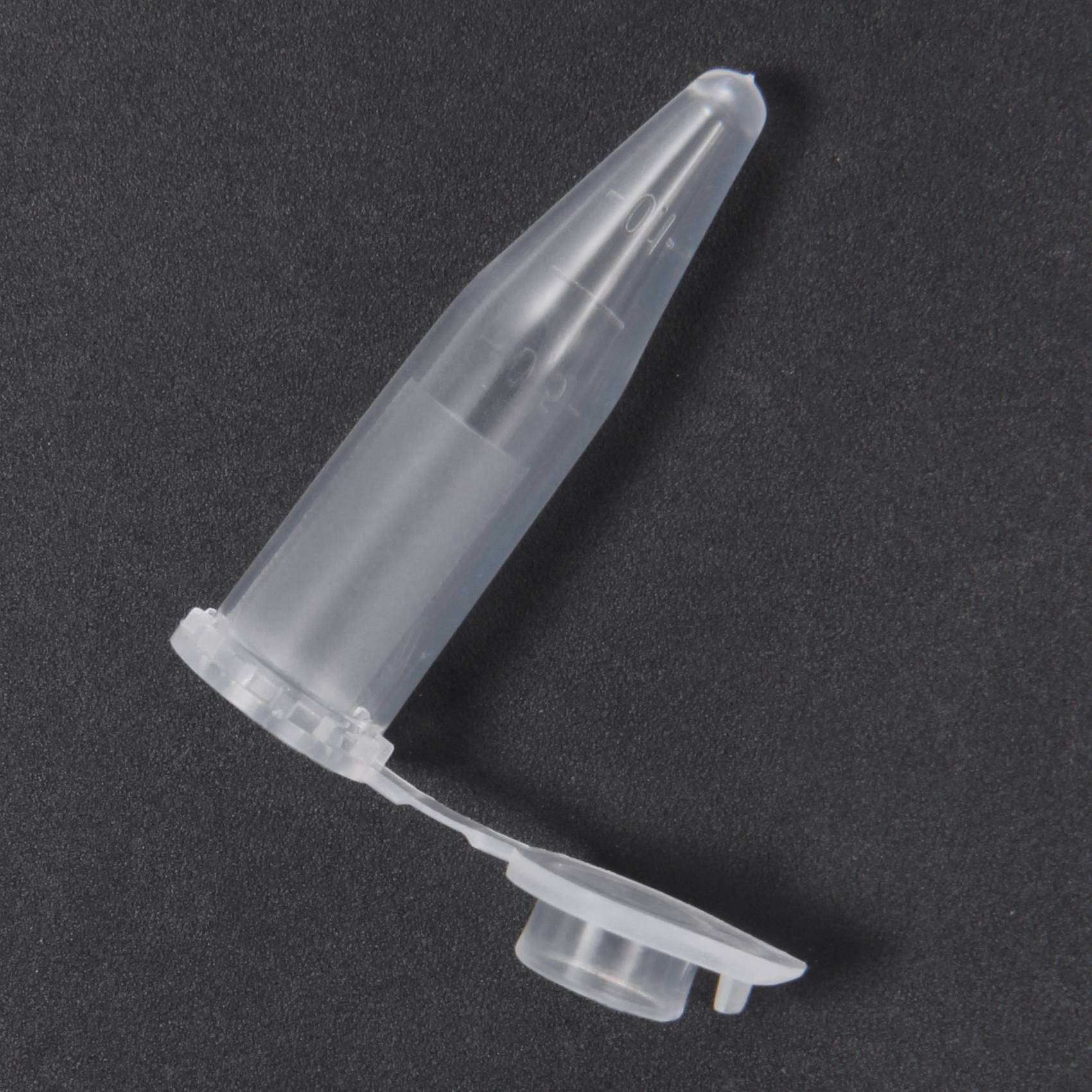 2000 piezas 1,5 ml laboratorio mini arte tela reactivo cristal centrífuga frascos tapa a presión 42 x 11 mm transparente