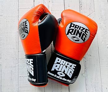 PRIZE RING ボクシンググローブ 8oz オレンジ Amazon | PRIZE RING／プライズリング 