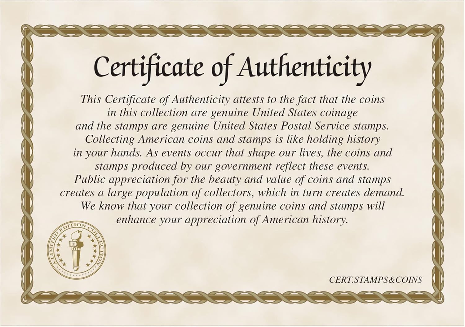 American Coin Treasures Civil War Coin and Stamp Commemorative Collection, Bicentennial Pennies, Presidential Dollars, US Mint State Postage Stamps
