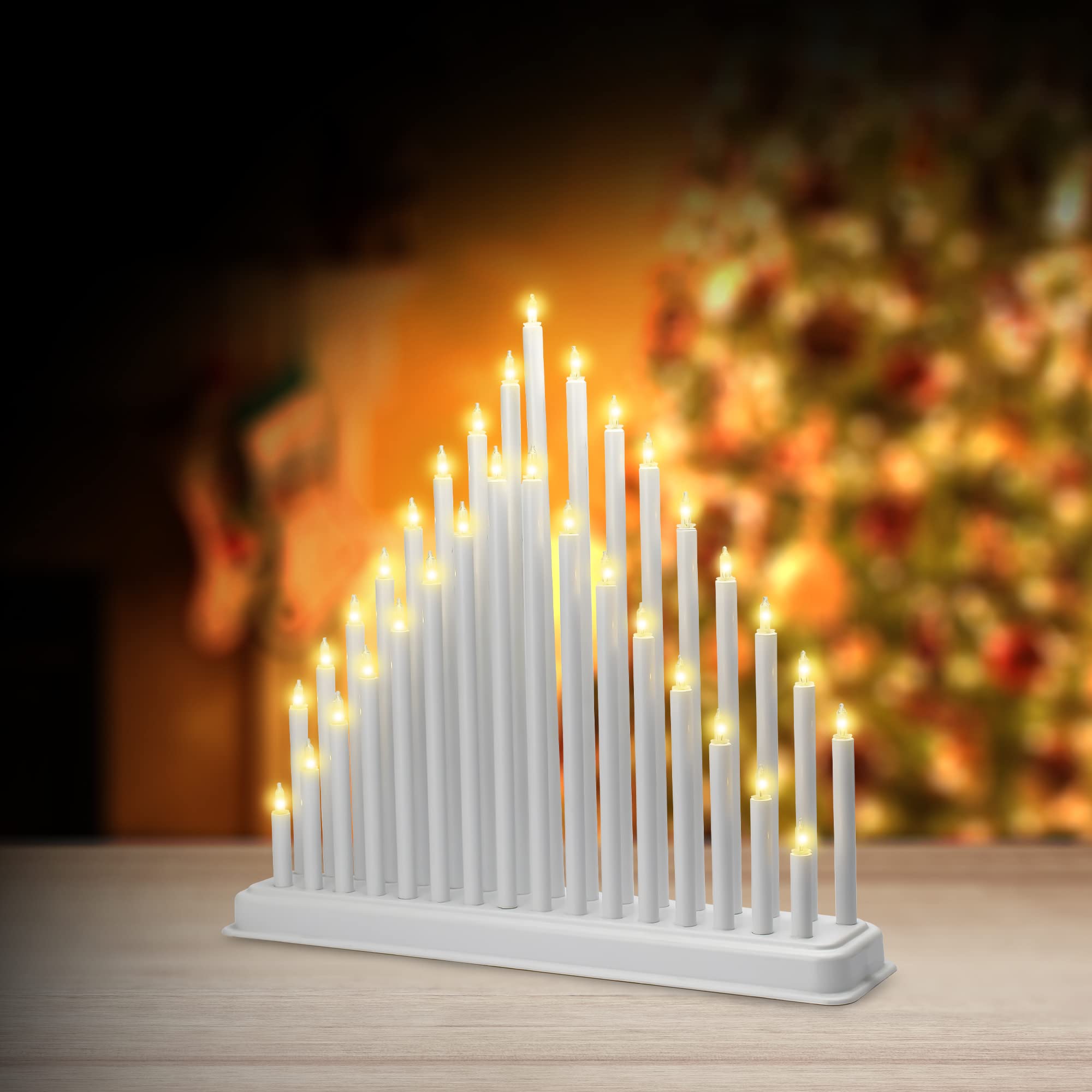 Status Enns Candle Bridge, White - Image 4