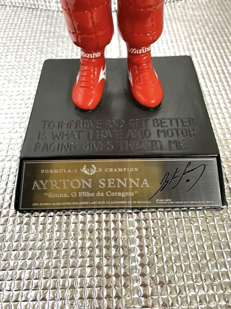 アイルトンセナ陶磁器勇気の子1992日本GP 1000個限定！！