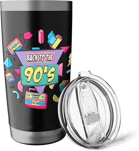 Miniatura 5 de Back to the 90s Retro 90s Nostalgia Stainless Steel Insulated Tumbler