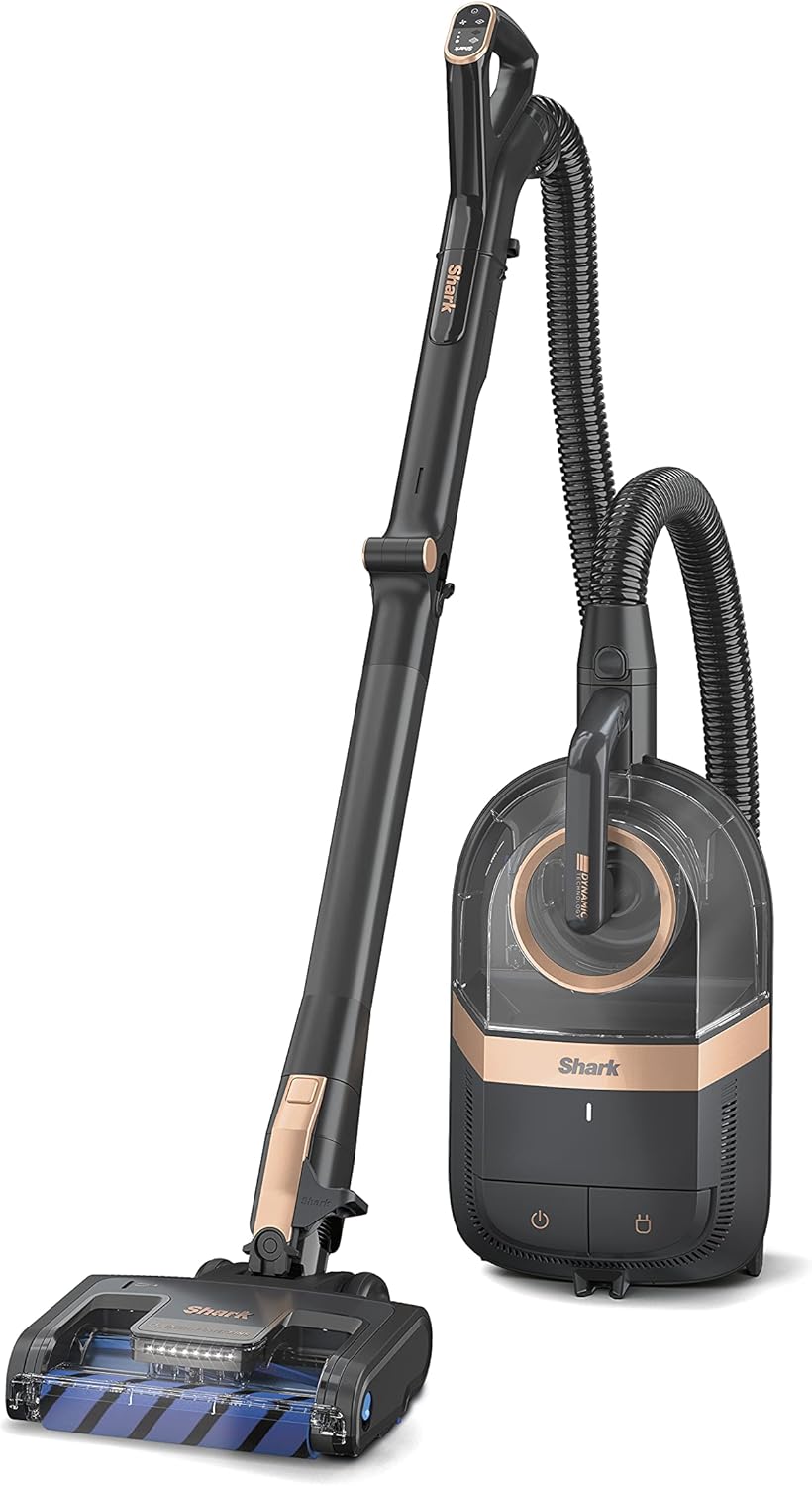 Shark Vertex CZ2001 Bagless Canister Vacuum with DuoClean PowerFins