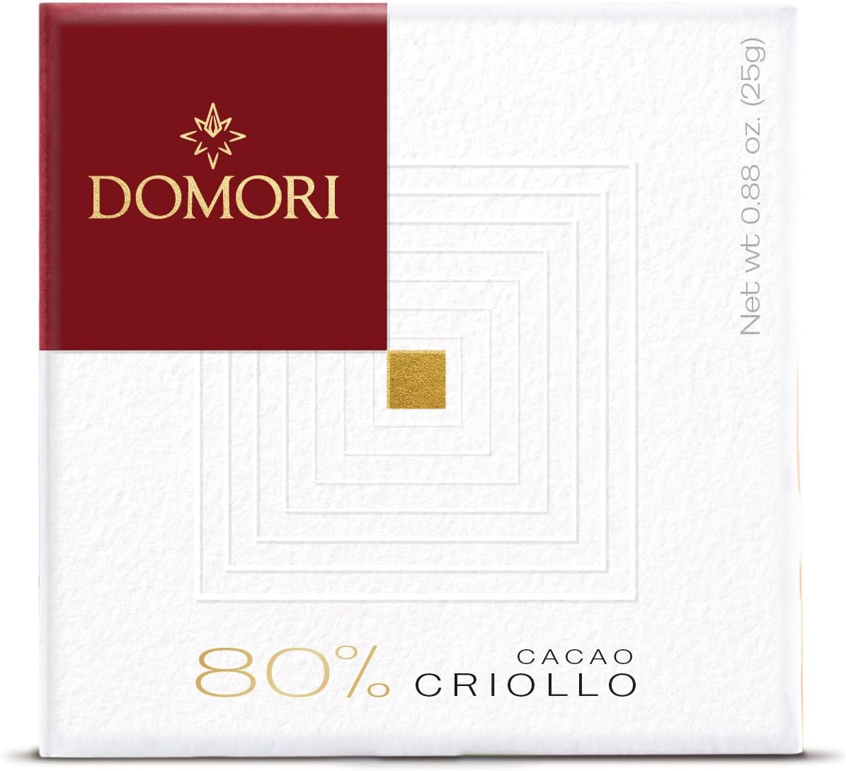 Domori 80% Criollo Dark Chocolate 25gr bar