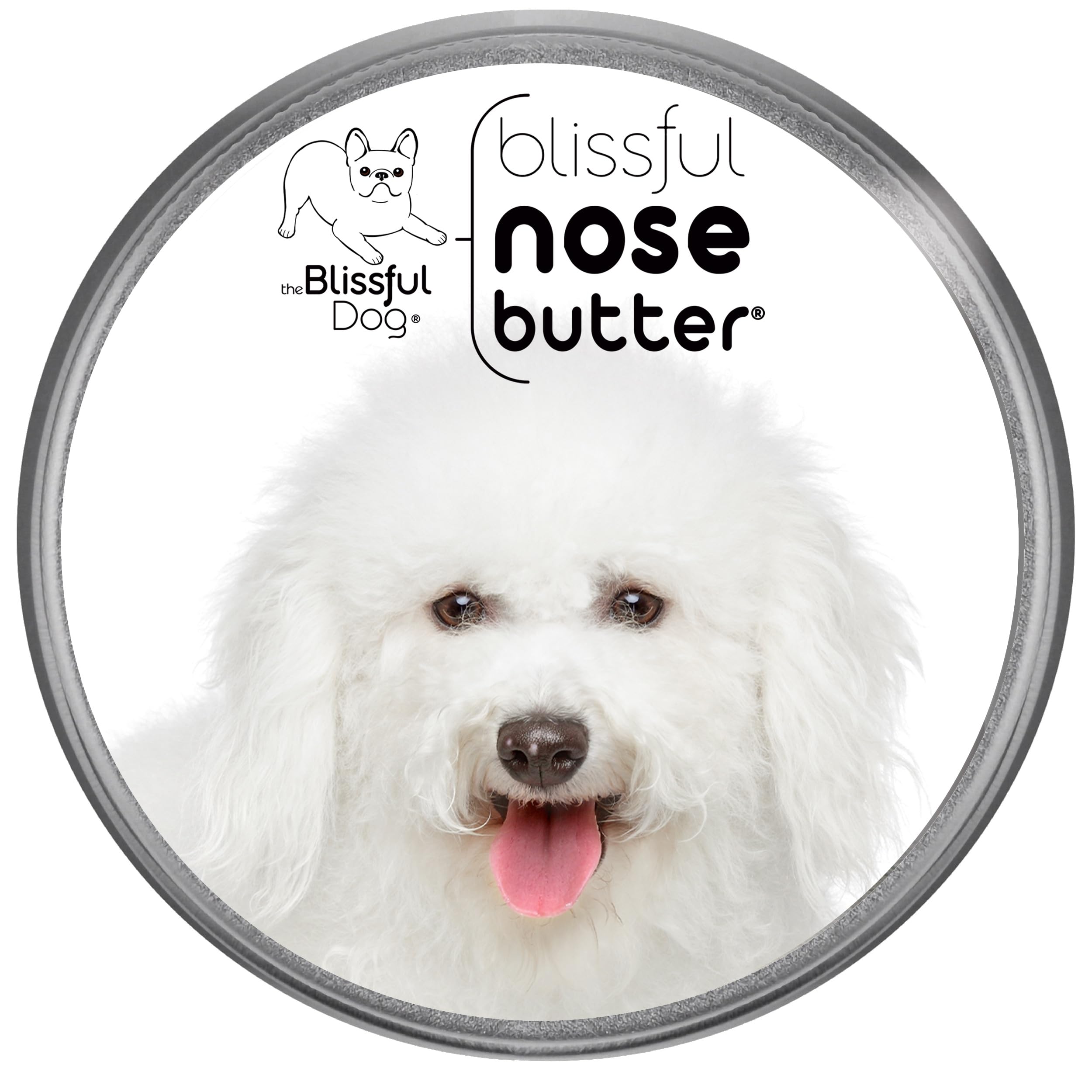 The Blissful Dog Bichon Frise Unscented Nose Butter, 1-Ounce