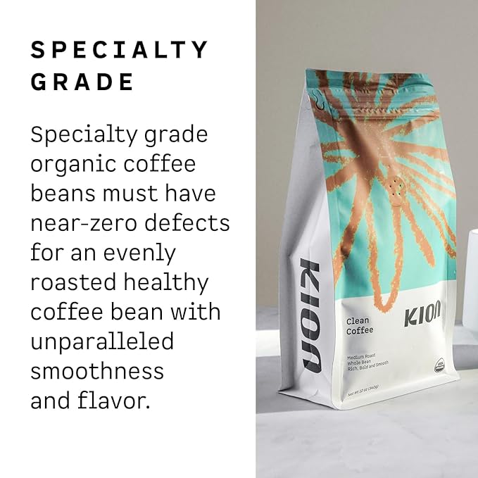 Café Orgánico en Grano Kion, Tostado Medio, 340 g, 1 Paquete miniatura 6