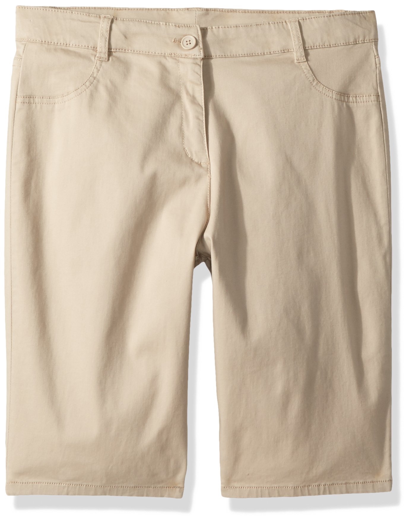 Nautica Bermuda da bambina a cinque tasche in rasatello