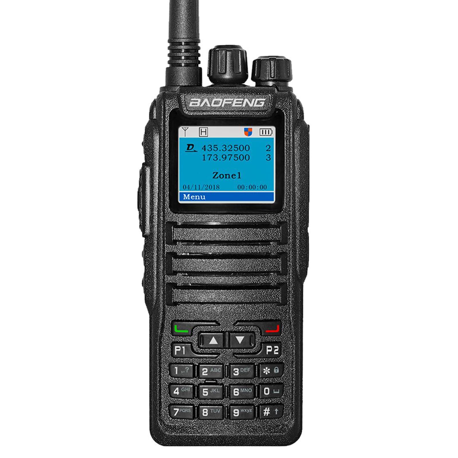 BAOFENG DM-1701 Digital Ham Radio DMR Analog Walkie Talkie GD-77 Dual Band 5W Long Range Amateur Radio