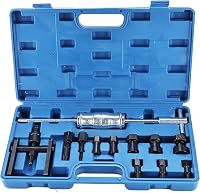 Set de extractor de rulmenți FreeTec din 12 piese pentru rulmenți interiori orbi de 8-32 mm, cu ciocan culisant și adaptoare expandabile pentru motociclete și ATV-uri 1