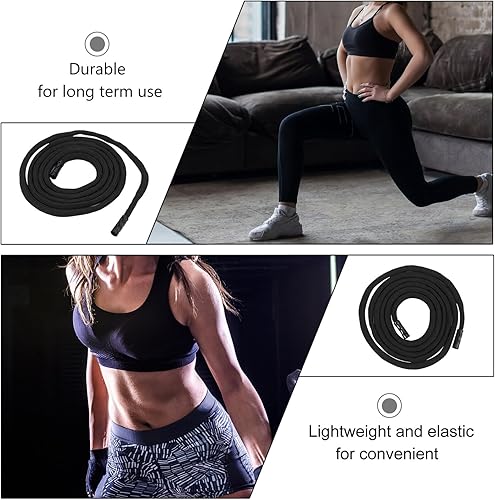 Miniatura 5 de GLEAVI Sudadera con capucha negra Pantalones deportivos con cordón, 10 piezas, pantalones de cuerdas, pantalones deportivos con cordón, pantalones