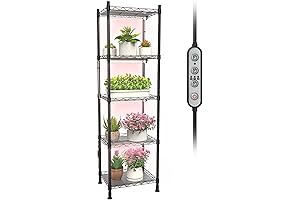 Plant Stand with Grow Lights