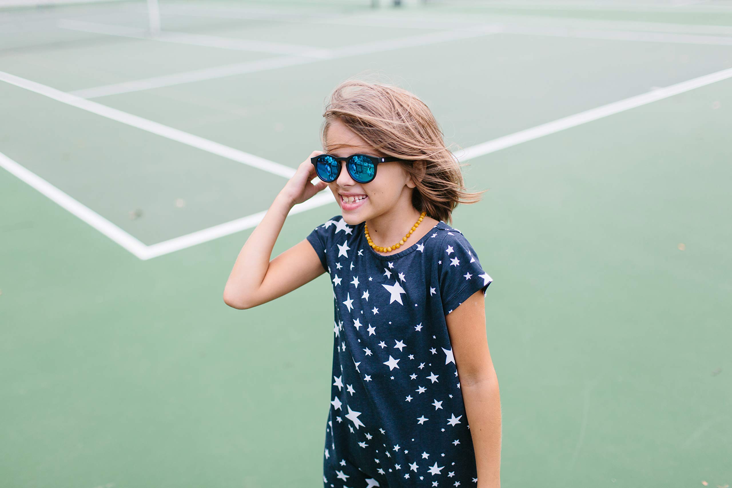 Babiators - Polarisierte UV-Sonnenbrille für Kinder - The Agent - Schwarz