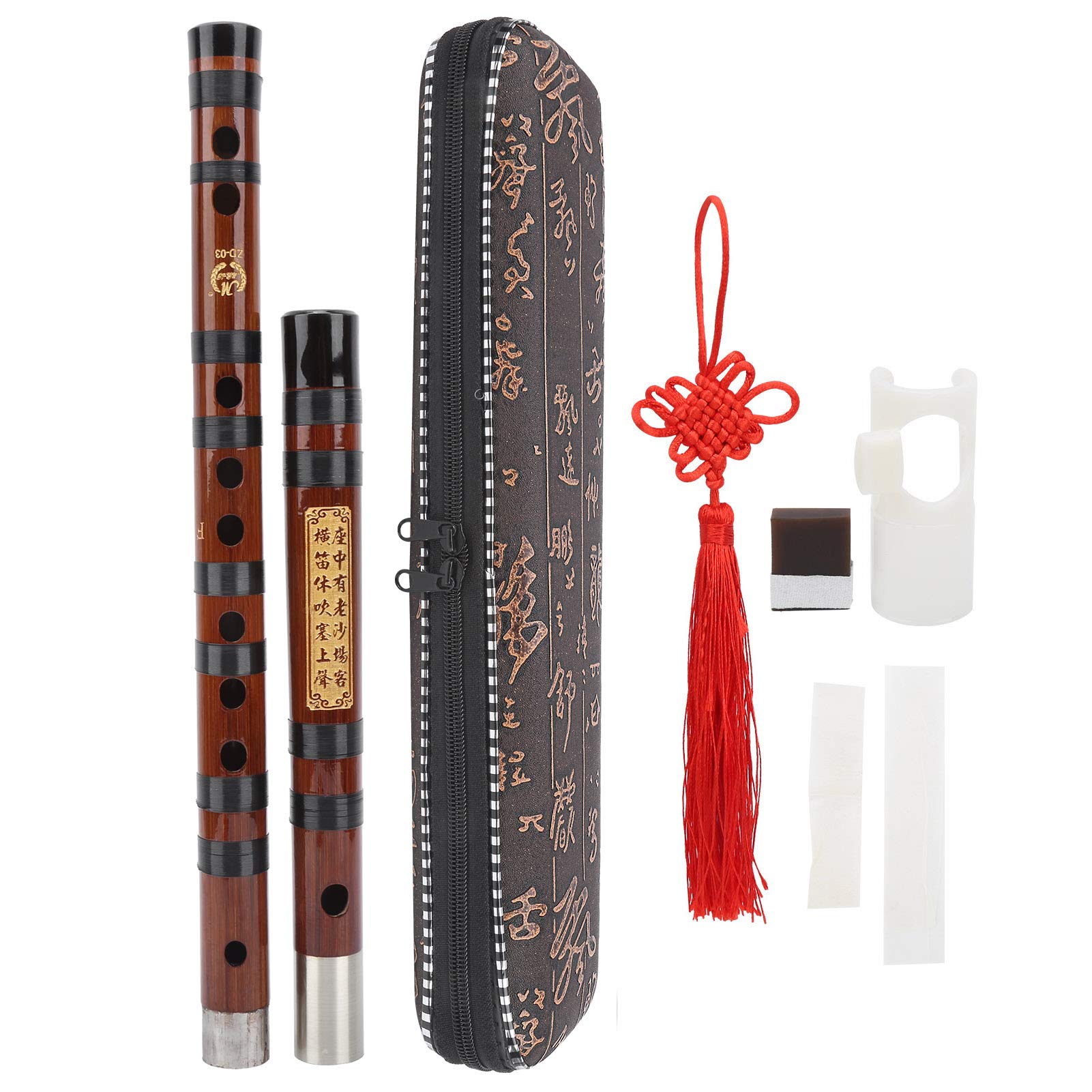 Flûte en bambou, Faite à la main, Dizi, Flûte musicale traditionnelle, Accessoires de musique, Étui de rangement, Pour musiciens traditionnels, Collectionneurs, Offrir en cadeau