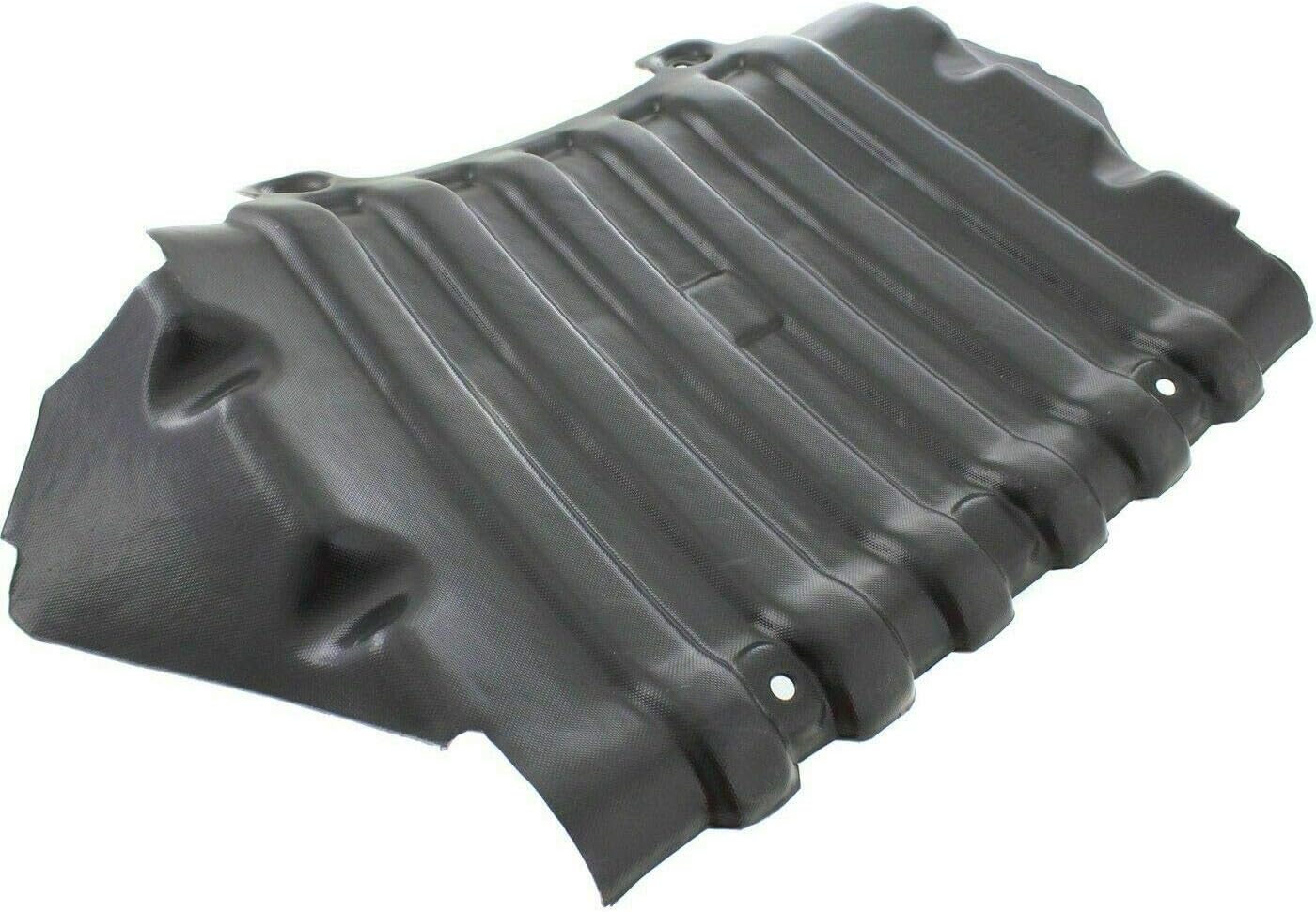 Engine Splash Shield Under Cover for 2007–2014 Chevy Silverado 1500 Avalanche Suburban Tahoe GMC Sierra 1500 Yukon Yukon XL Cadillac Escalade EXT ESV Direct Replacement Splash Guard