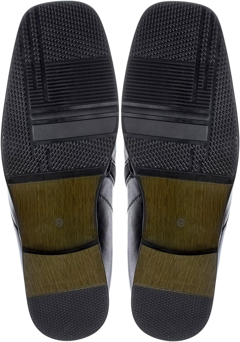 CALDEN Men's Invisible Height Increasing Elevator Shoes - Black Premium Leather Zipper Dress Boots - 3.2 Inches Taller - K99805 - Size 11 D(M) US - Image 6