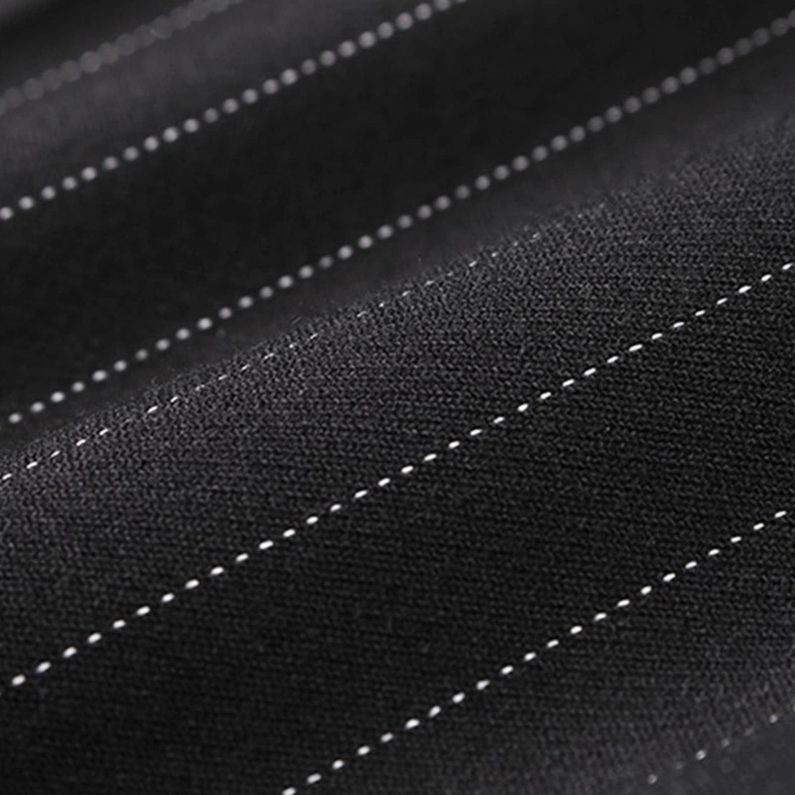 Pantalon fuselé décontracté à rayures fines et infroissables pour homme Pantalon de costume léger d'affaires