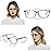 CLASAGA Progressive Multifocus Reading Glasses for Women, Pattern Print Blue Light Block Stylish Ladies Computer Readers (pattern design-2, 2.0, x)