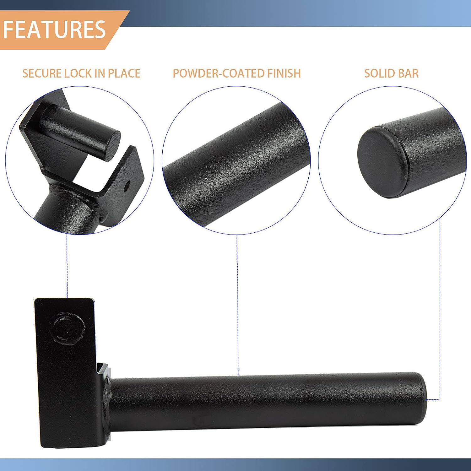 DOHOO Olympic Weight Plate Holder Power Rack Attachment (Power Rack) - Fit 2" ×2"/2"×3" Olympic Weight Plates Storage，Weight Plate Holder for Rack 2x2“ : Sports & Outdoors