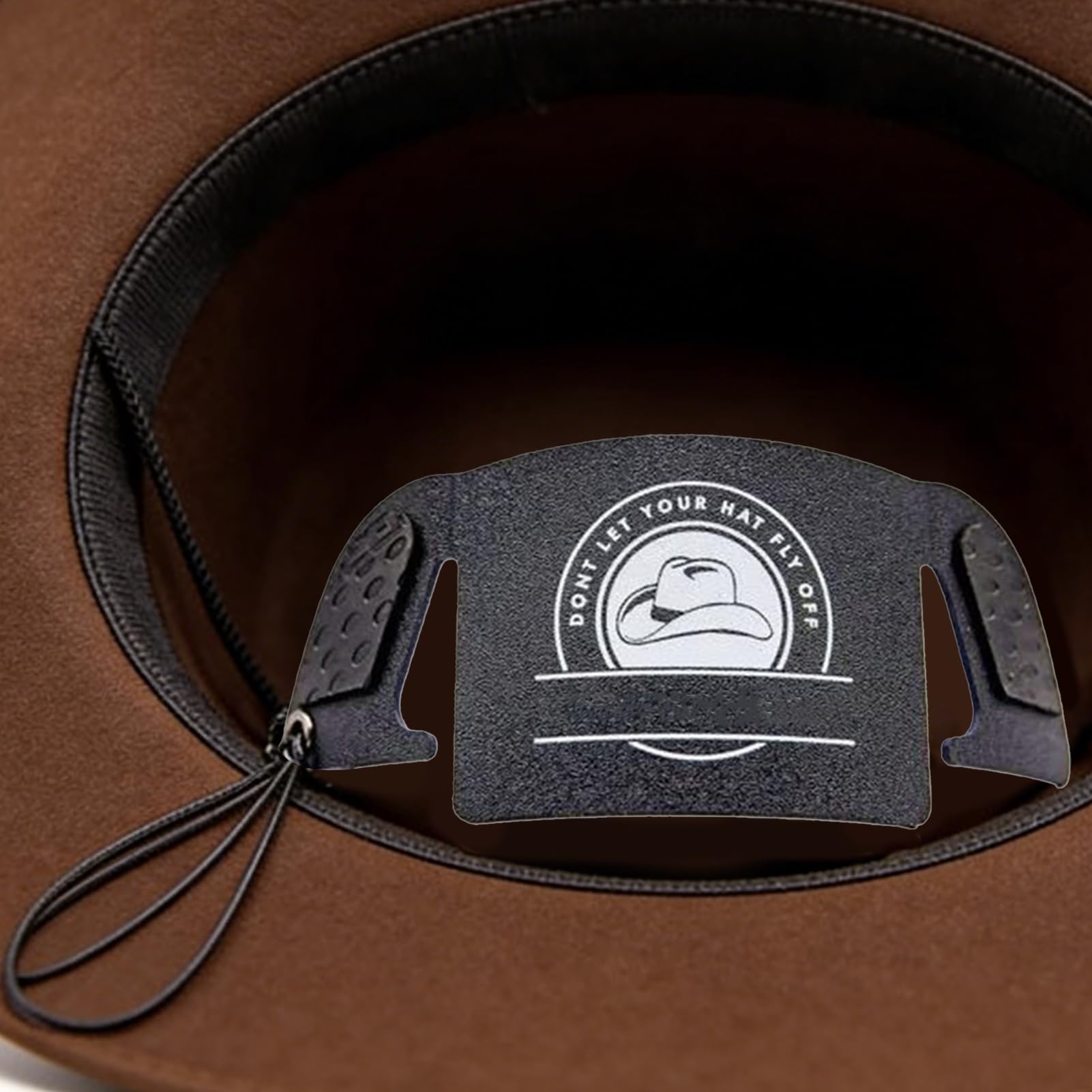 Cïnçh Chapeau Casquette de Cowboy Premium, Ajustement Sécurisé, 18 x 7,5 cm, Accessoire de plein air
